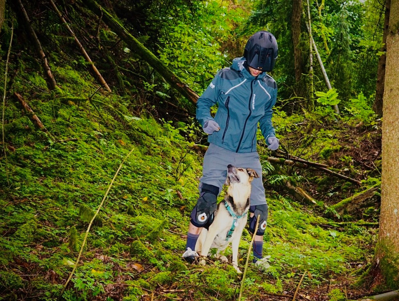 mit Hund