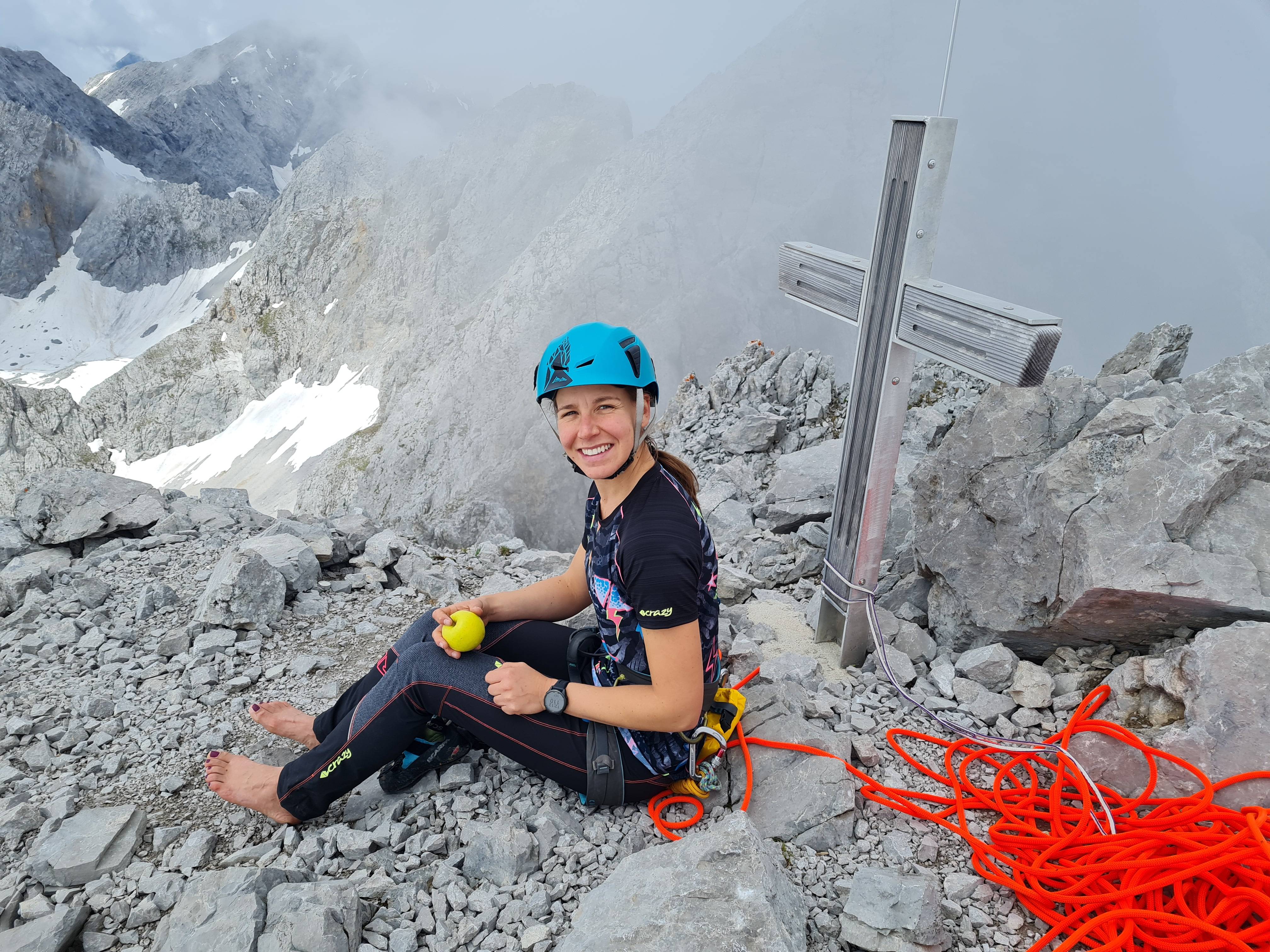 Crazy Bergsteigen
