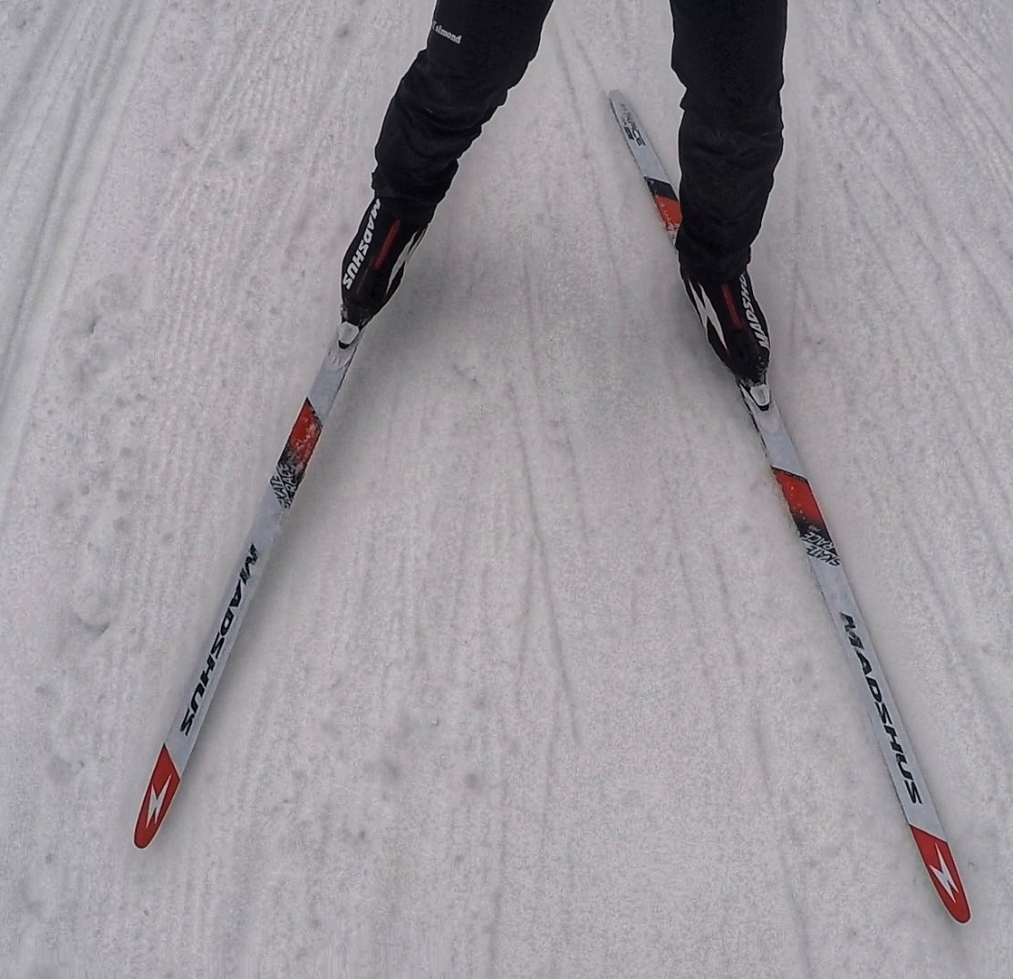 Ski von vorne