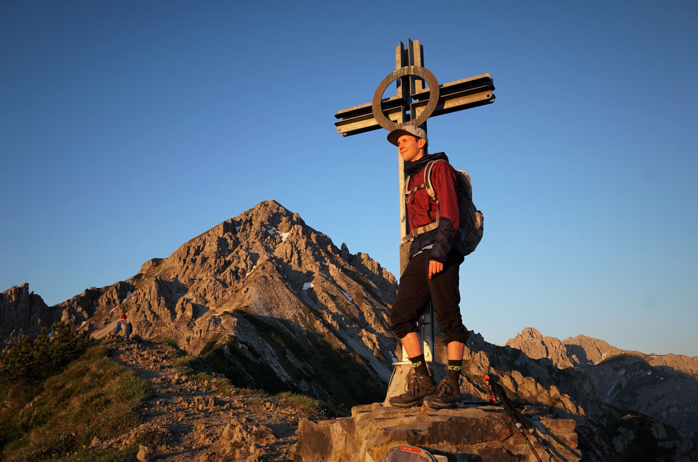 am Gipfelkreuz