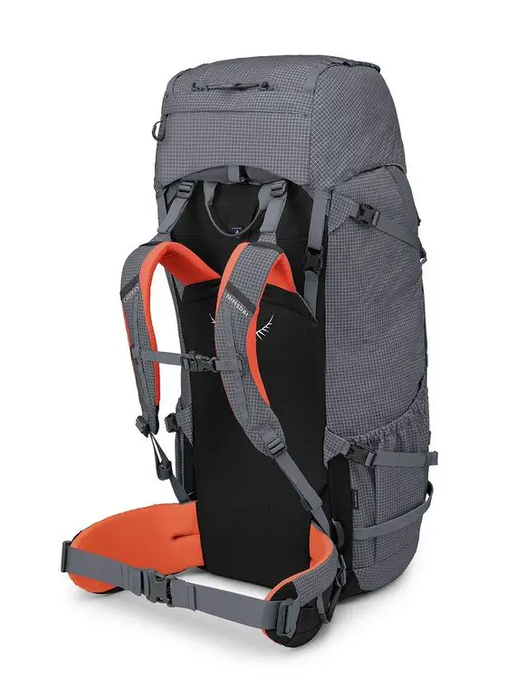 hüftgurt des Rucksacks gut zu sehen