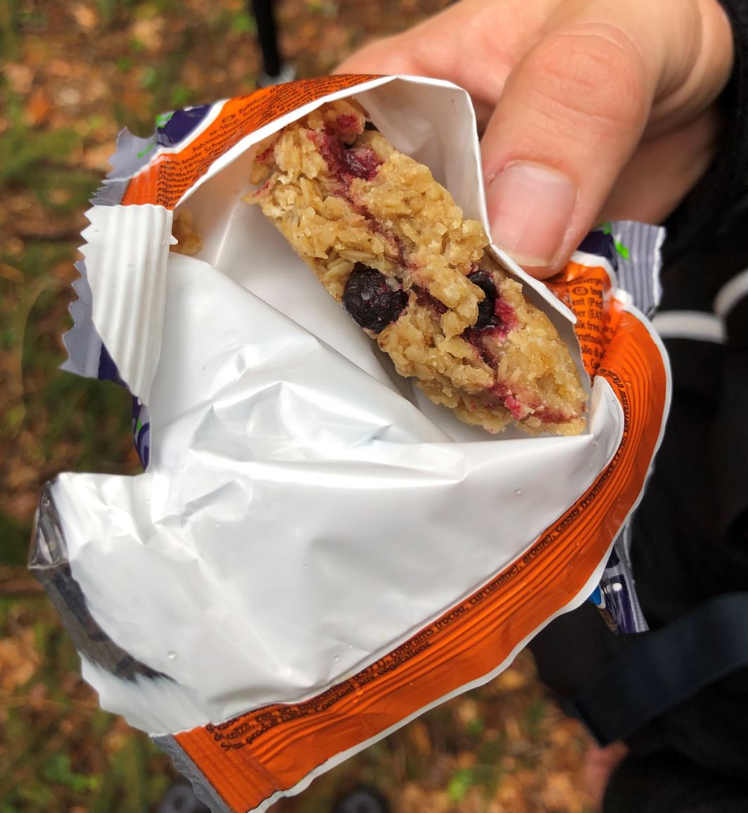 ganze Früchte aber auch eine fruchtige Creme in der Mitte zu sehen