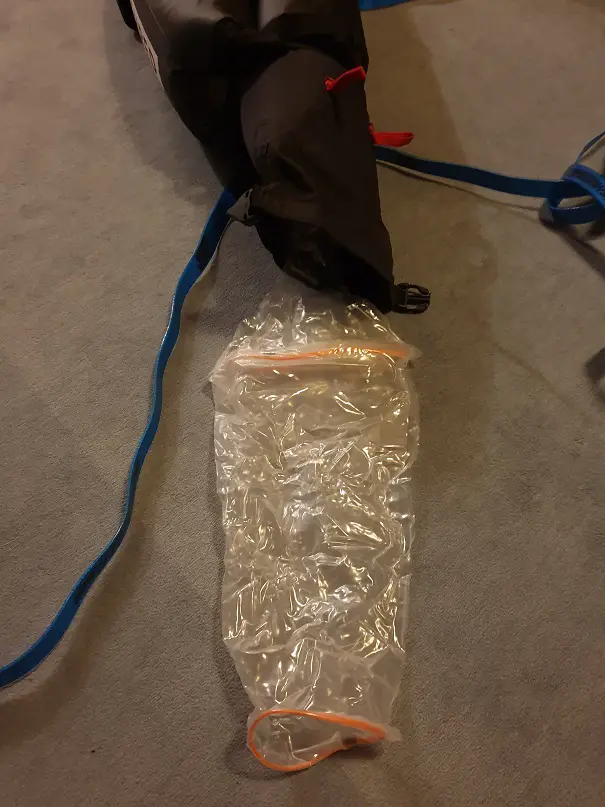 Pumpsack ausgefahren