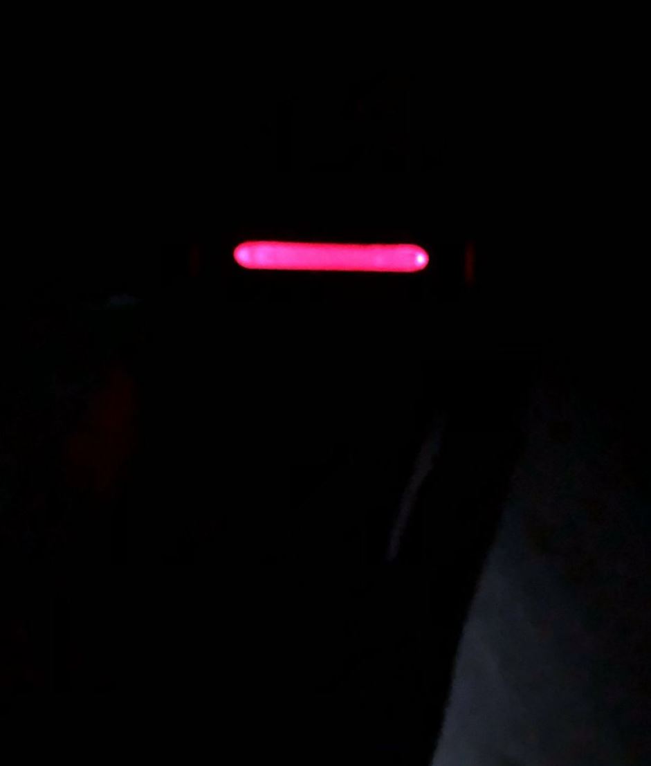 roter Blinklichtstreifen