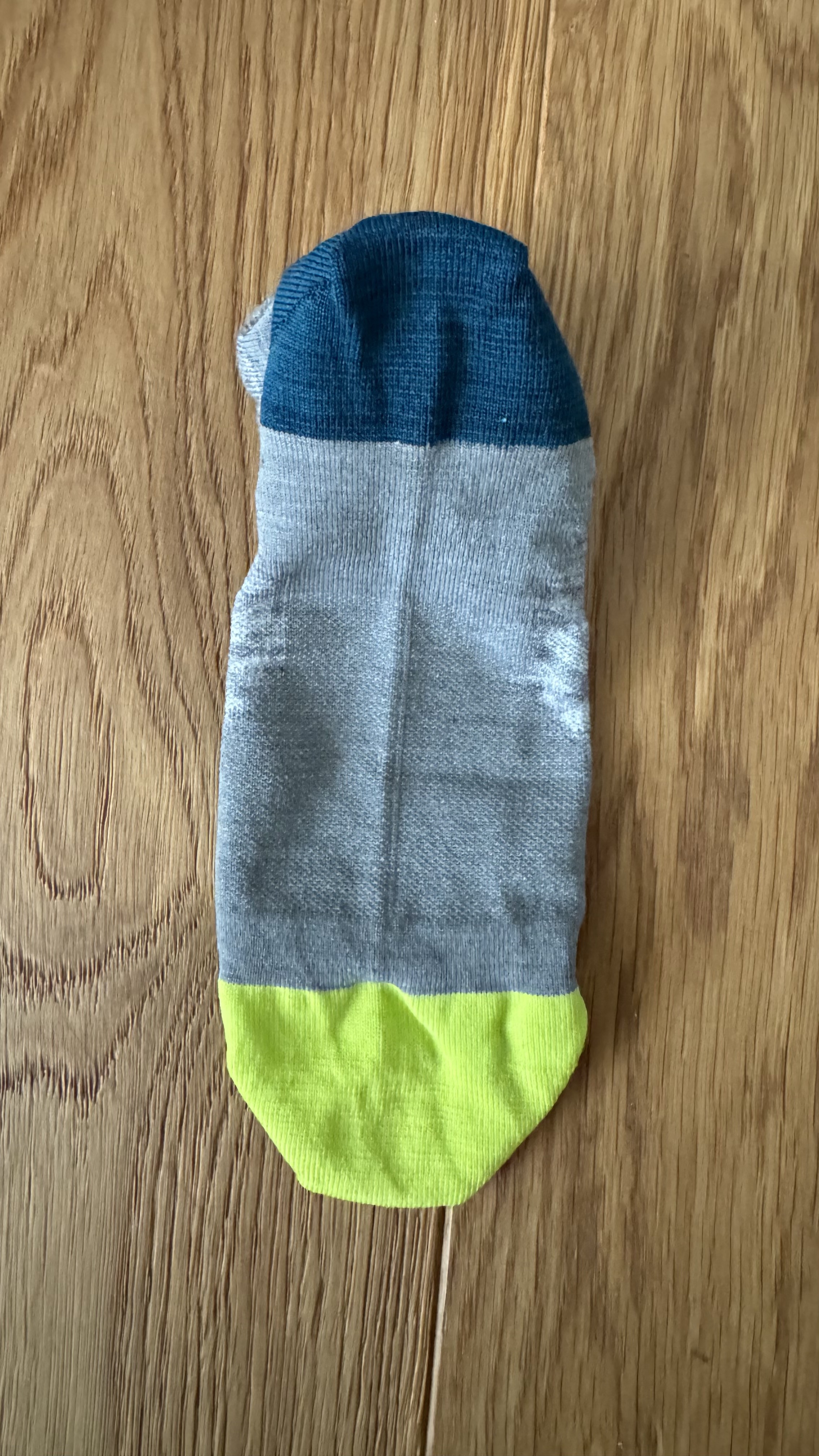 Unterseite der Socken