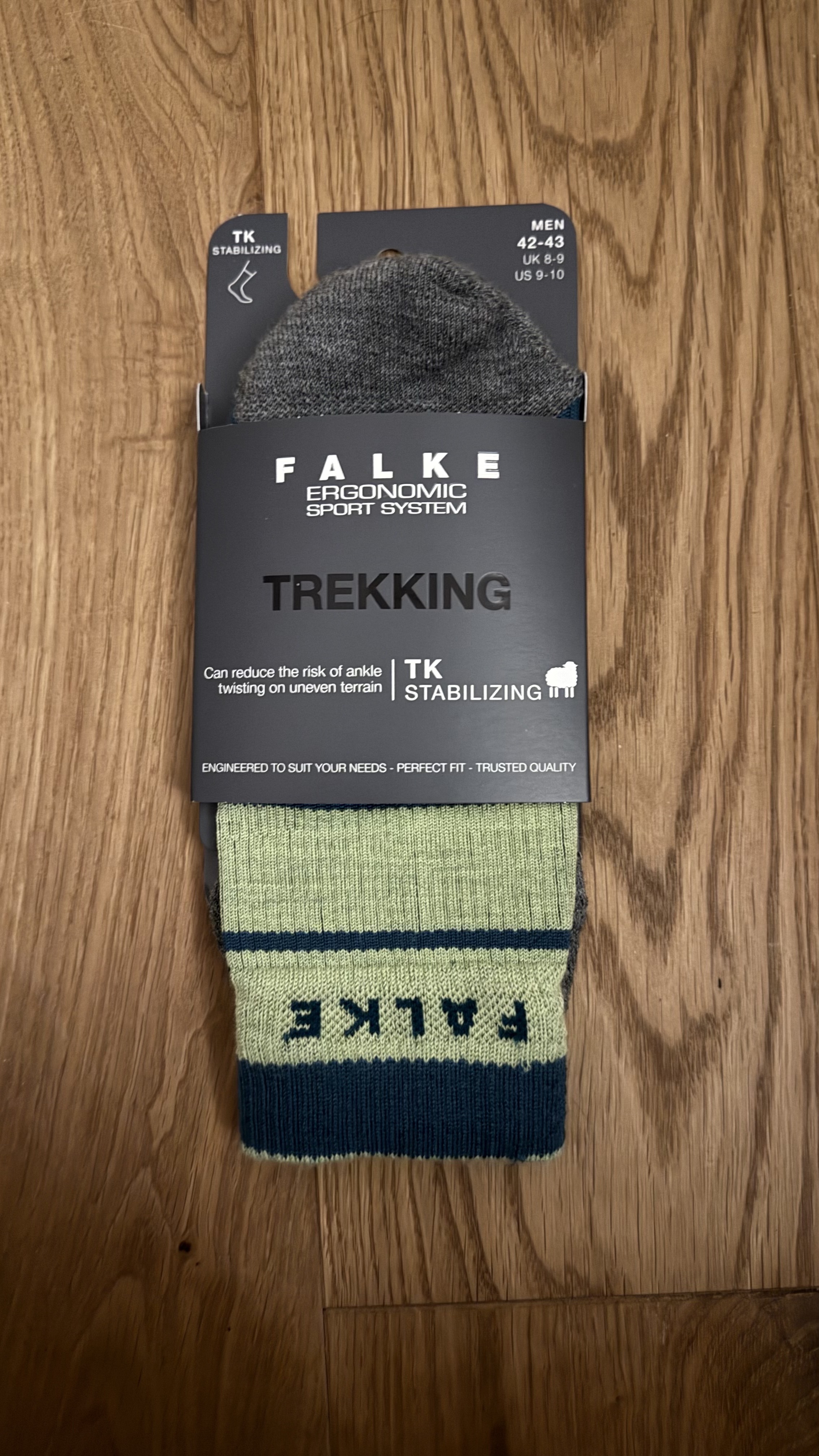 verpackte Socke