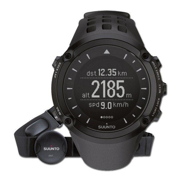 SUUNTO Ambit Black HR - GPS Armbandtrainer