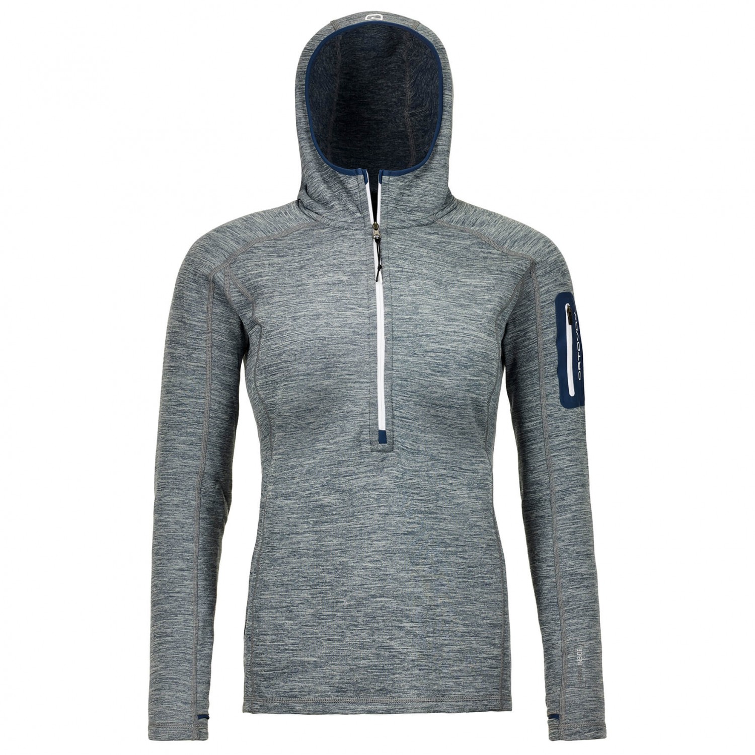 ORTOVOX Merino Fleece Light Melange - Hoodie