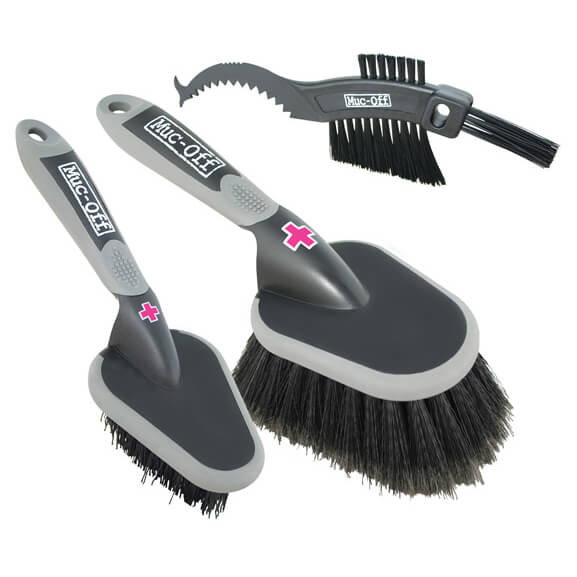 MUC-OFF Brush Set 3-Pack - Rad Pflege & Reinigung