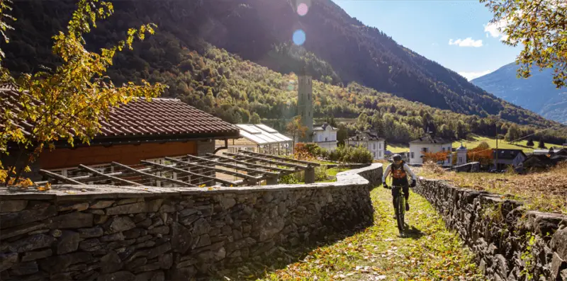 Winterbiken Tessin