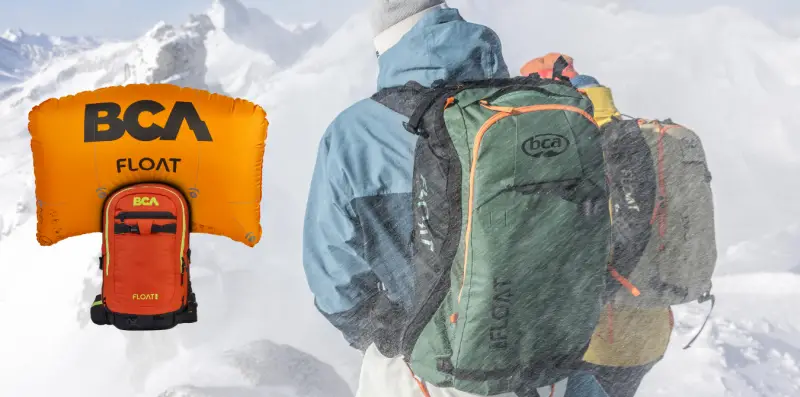 Lawinenrucksäcke mit Gebläse, elektronische Airbagsysteme
