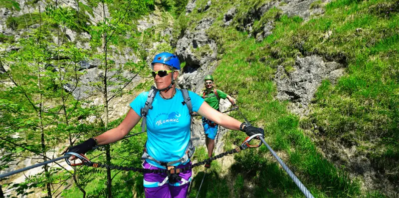 Der OUTSIDEstories-Unterwegstipp: Hausbachfall-Klettersteig in Reit im Winkl (Chiemgauer Alpen)