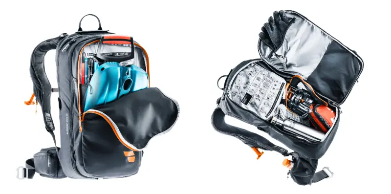 Lawinenrucksäcke mit Gebläse, Elektronische Airbagsysteme
