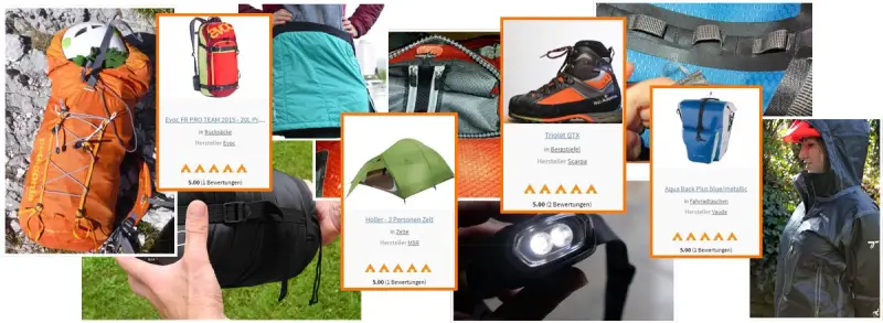 Jede Bewertung hilft der Outdoor Community stärker zu werden