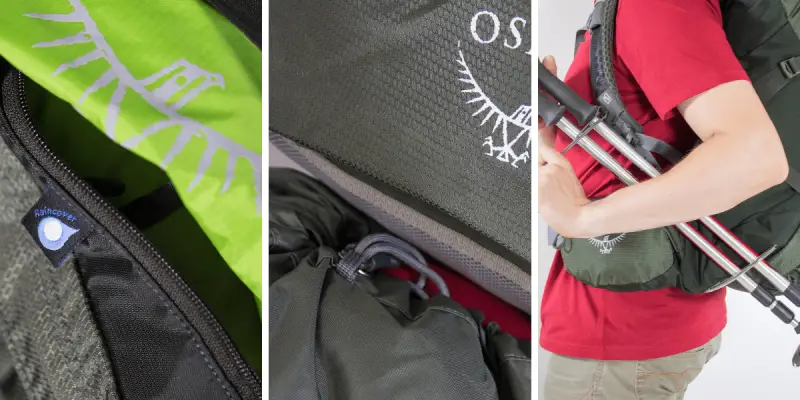Detailbild_ Befestigunsmöglichkeiten an deinem Daypack bzw. Tagesrucksack