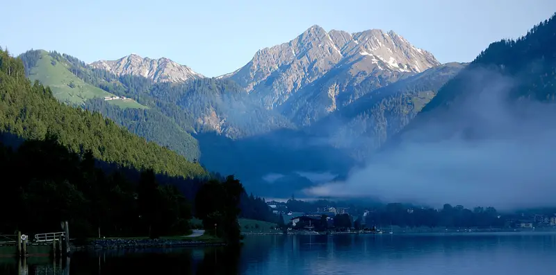 Blick über den Achensee nach Pertisau. Edwin Schmitt