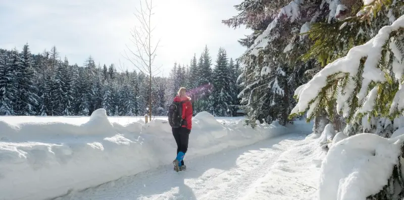 Winterwanderweg durchs Katzenloch, Leutaschtal