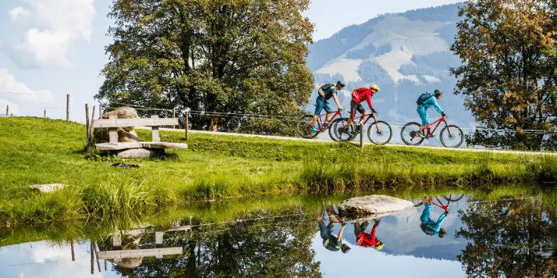 OUTSIDEstories Unterwegs-Tipp - Kat Bike-Tour, Kitzbüheler Alpen Trail, Etappe 2, Abfahrt