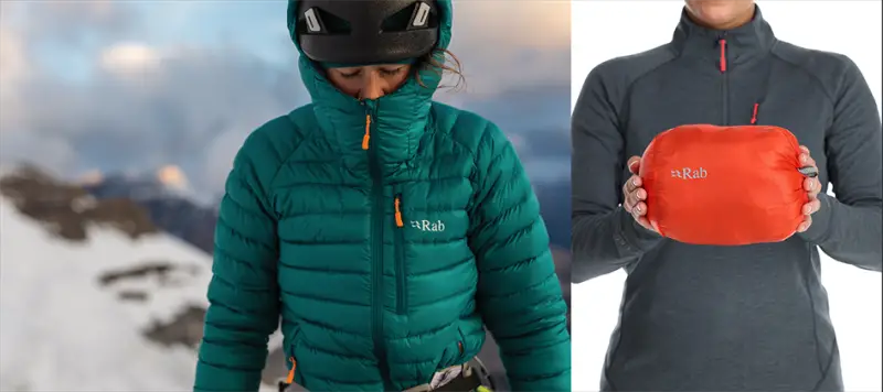 Nachhaltige Outdoorbekleidung Lagerung Daunenjacken