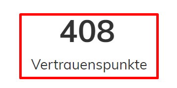 Vertrauenspunkte sammeln