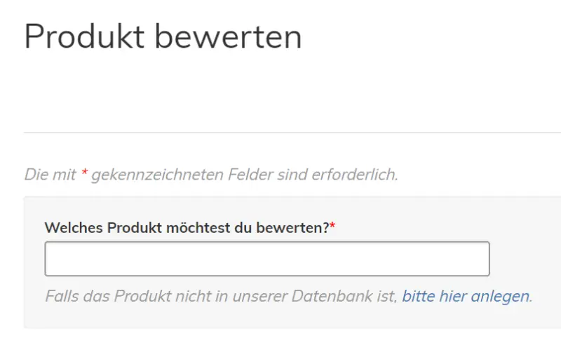 Bewertung schreiben