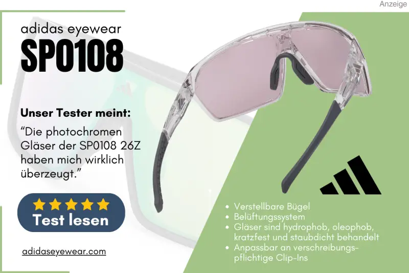 adidas eyewear Sportbrille 2025 - Empfehlung der Redaktion