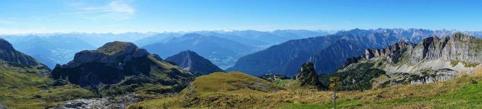 Hier muss der Altus das erste Mal zeigen was er kann: Rofan-Gebirge nahe des Achensees