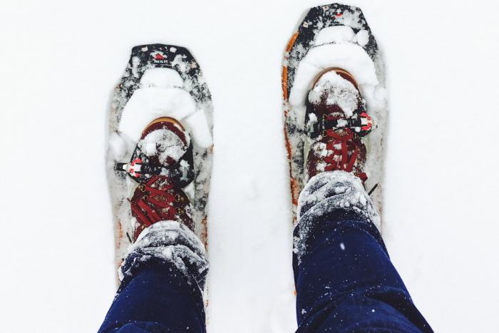 Organisierte Outdoor-Events sind hoch im Kurs. Wir haben eine organisierte Schneeschuhwanderung ausprobiert - und sind entspannt und begeistert.