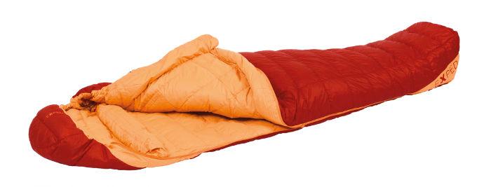 Der Exped Lite -11 Daunenschlafsack ist ein klassischer Mumienschlafsack für drei Jahreszeiten.