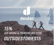 deuter 15 % Rabatt auf Trekkingrucksäcke