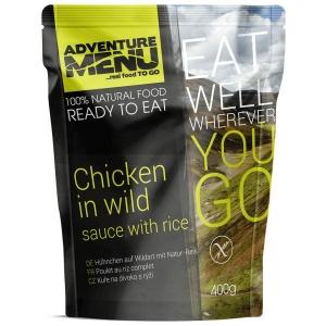 ADVENTURE MENU Chicken in wild sauce and rice - Fertiggericht
