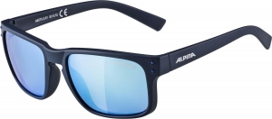 Alpina Kosmic Sonnenbrille (Farbe: 381 nightblue matt, Ceramic, Scheibe: blue mirror (S3))
