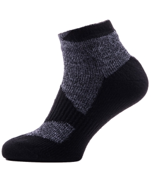 wasserfeste Socken Seal Skinz wasserdichte Walking Thin Mid Sock Dark Grey 