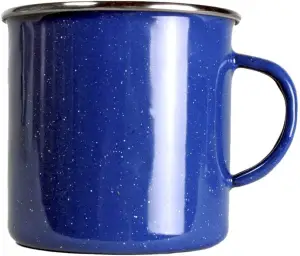 ORIGIN OUTDOORS Emaille Tasse - Geschirr