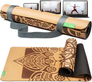 BACKLAXX Yogamatten Set (inkl. gratis Videokurs) - Yoga-Zubehör