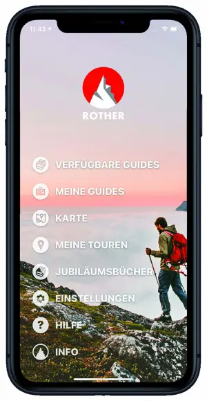 ROTHER BERGVERLAG Rother App - App für Wandertouren & Routenplanung