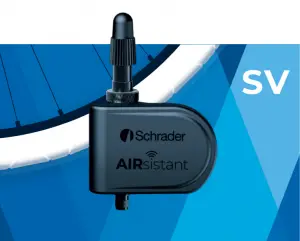 SCHRADER AIRsistant für Presta Ventile - Bluetooth Reifendruckkontrollsystem