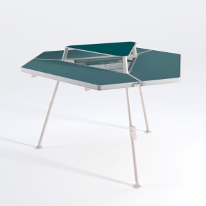 DECATHLON Camping-Tisch Tepee sechseckig - Campingtische