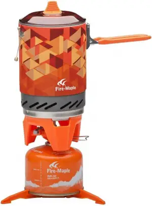 OBUY Star X2 Camping-Kochsystem mit Gaskocher - Kochersystem
