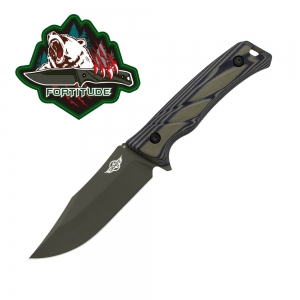 FORTITUDE feststehendes Messer mit Cerakote-Klinge - Taschenmesser