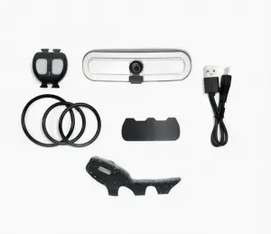OVERADE Turn & Oxibrake - Rücklicht Fahrrad/Helm - Blinker - Bremslichtsensor