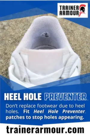 TRAINER ARMOUR Hole Preventer - Fersen- und Zehenlochschutz für Laufschuhe