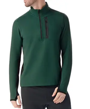 SMARTWOOL Men´s Active Fleece 1/2 Zip - Active Fleece Pullover, Herren