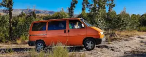 Bulli offroad in Portugal, VW-Bus, Vanlife, Wohnmobil