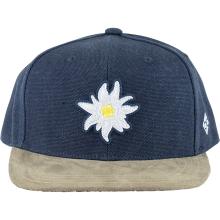 Bavarian Caps Edelweiß: Filzapplique Snapback Cap