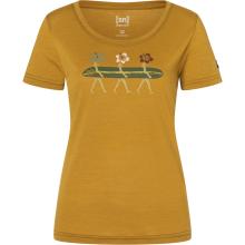 Super.Natural Damen Surfing Flowers T-Shirt