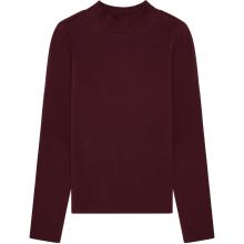 KnowledgeCotton Apparel Damen Rib High Neck Longsleeve