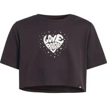 adidas Kinder Glam Cropped Graphic T-Shirt