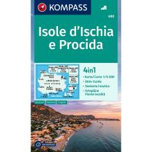 Kompass Verlag WK 680 Isole d´Ischia e Procida