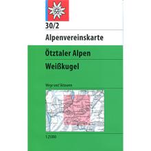 DAV AV-Karte 30/2 Ötztaler Alpen Weißkugel